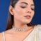 Handmade silver alloy gold plated pearl and polki necklace choker.